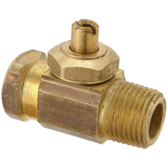 BrassCraft DRS83X R1 1/2 in. FIP x 1/2 in. MIP Integral Shut-off Valve