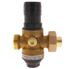 Resideo Braukmann DS06-101-SUS-LF DialSet Pressure Regulating Valve Bronze 3/4 in FNPT x Union Sweat