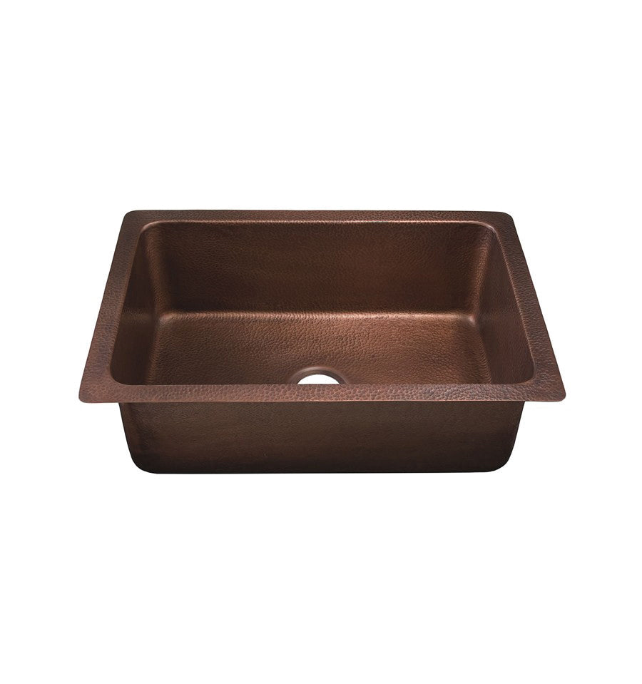 DAKOTA Dakota Plumbing Products DSE-HC2318 Copper Kitchen Sink