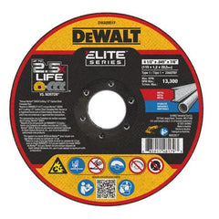 DEWALT DWA8951F 4-1/2 Inch x 7/8 Inch Treated Aluminum Oxide Cut-Off Wheel