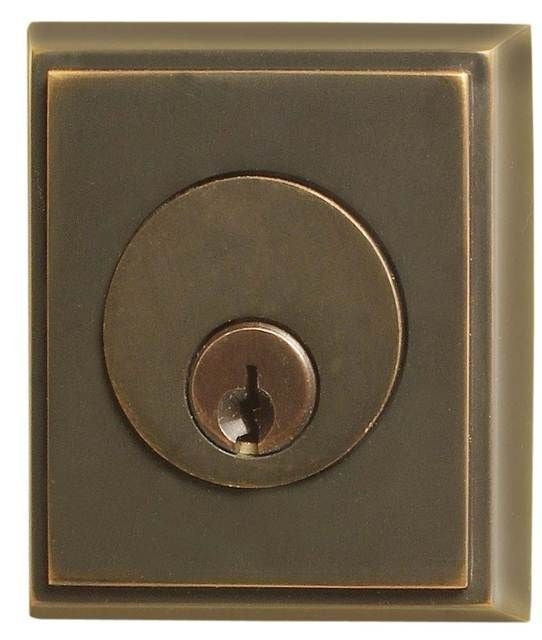 EMTEK Emtek 8468US10B Single Cylinder Deadbolt Oil Rubbed Bronze