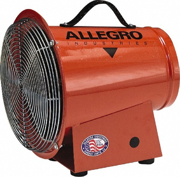 ALLEGRO INDUSTRIES Allegro 9513 Axial Blower 0.33 Hp 120V 8 Inch Inlet