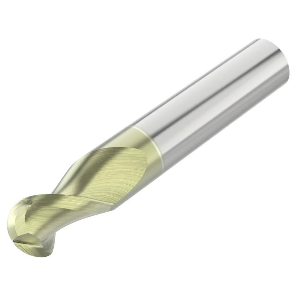 SECO TOOLS Seco 10022732 Ball End Mill 1/4 in 2 Flute Solid Carbide