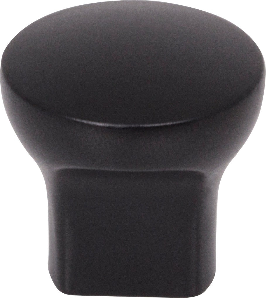 ELEMENTS Elements 239MB Matte Black Round Cabinet Knob 1 Inch