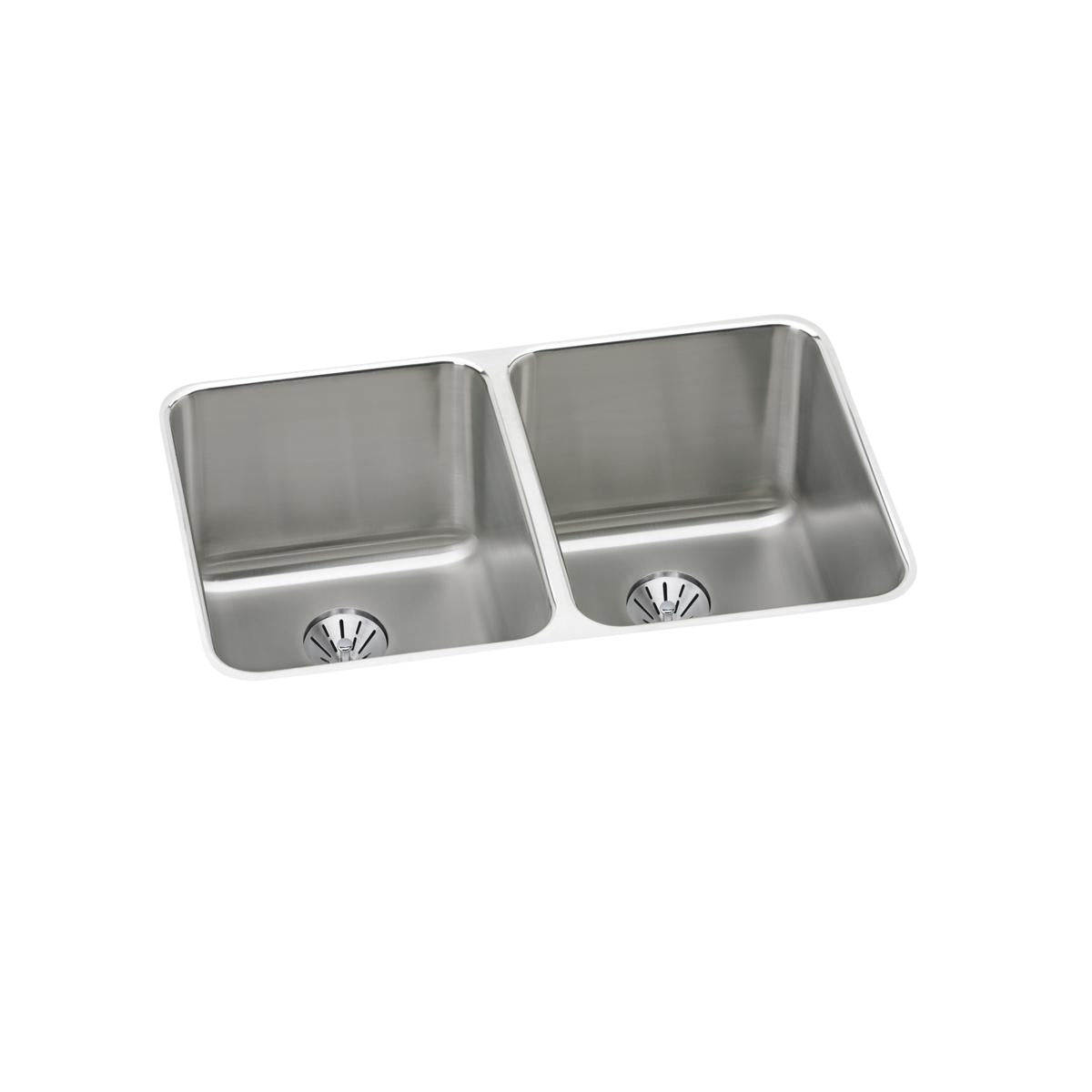 BSC PREFERRED Bsc Preferred ELUH3220PD Double Bowl Undermount Sink