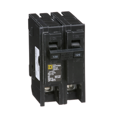 Square D HOM2125 Miniature Circuit Breaker 125 Amp (120/240V) Standard