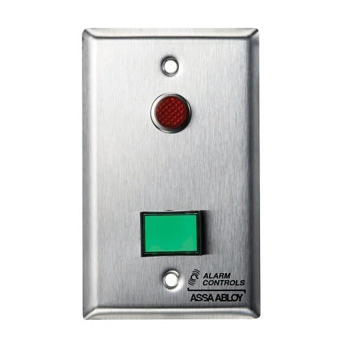 ALARM CONTROLS Alarm Controls Corporation SLP-5L Illuminated Door Switch Panel
