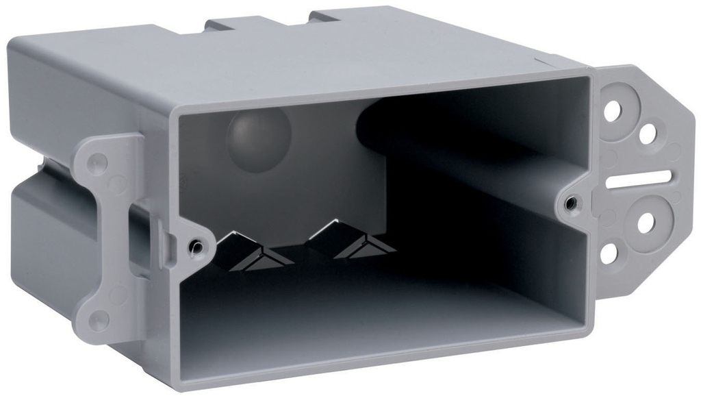 Legrand PH122B Pass & Seymour 1-Gang Steel Horizontal Mount Stud Bracket Box