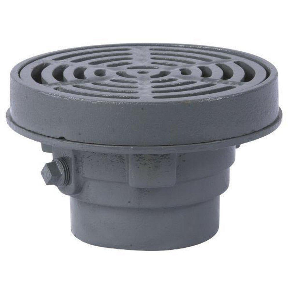 WATTS WATTS FD-324-Y Floor Drain 4 inches No Hub Cast Iron
