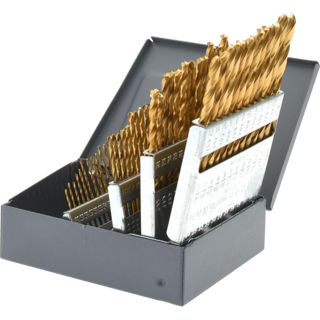 HERTEL Hertel C.E96.S60-4 Jobber Drill Bit Set 60 Pc