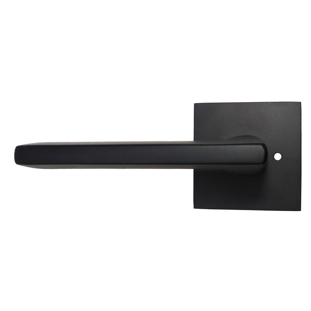 EMTEK Emtek 5210HLOUS19LH.RLS Helios Lever Privacy Set Flat Black