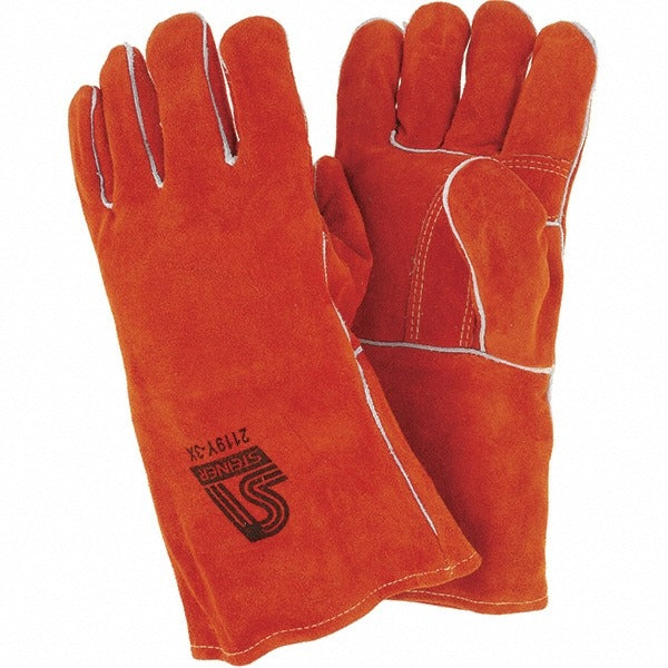 STEINER Steiner 2119Y-3X Leather Welding Gloves 3x-large Gauntlet