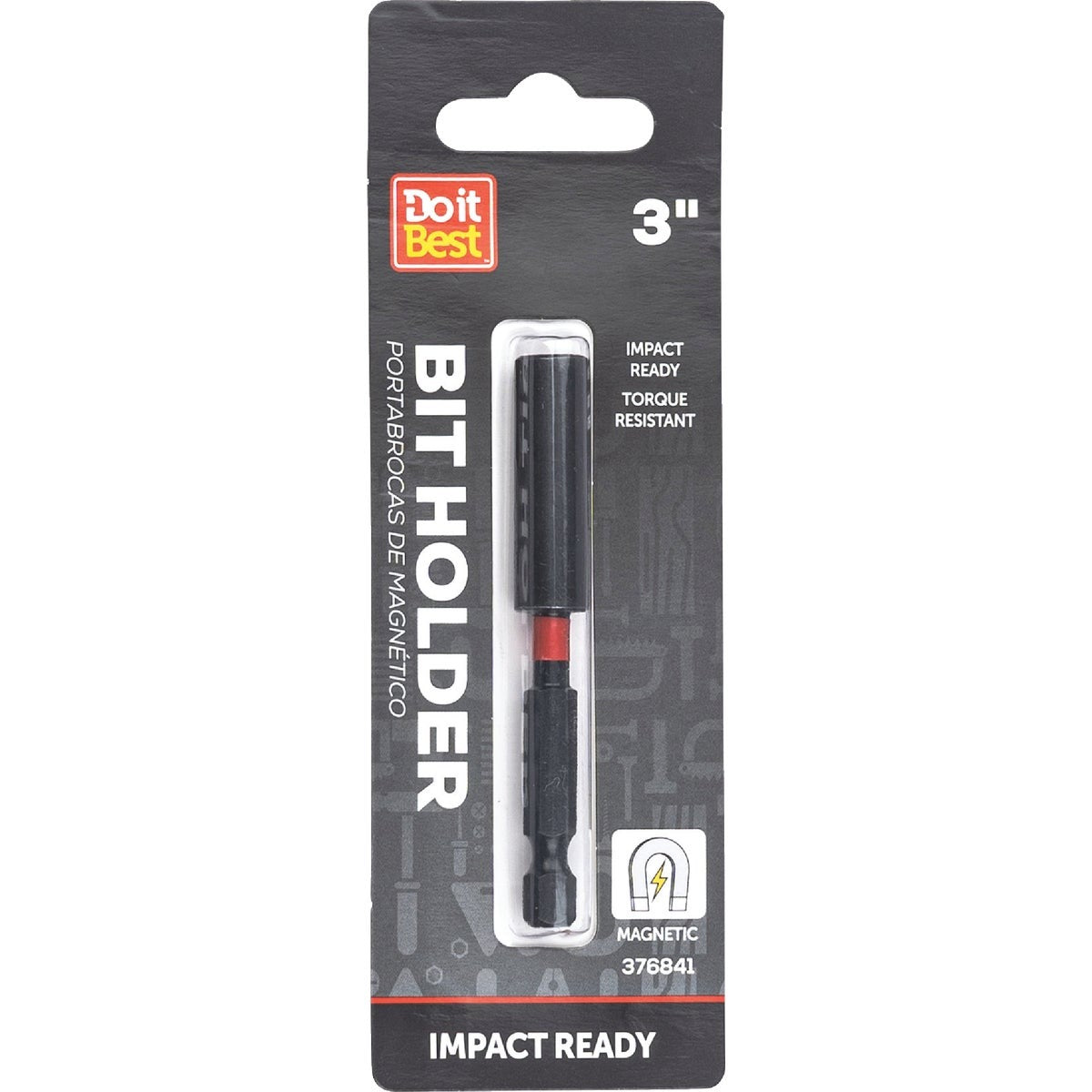 BSC PREFERRED Bsc Preferred QJDIB-BH-001A Magnetic Bit Holder 3 Inch