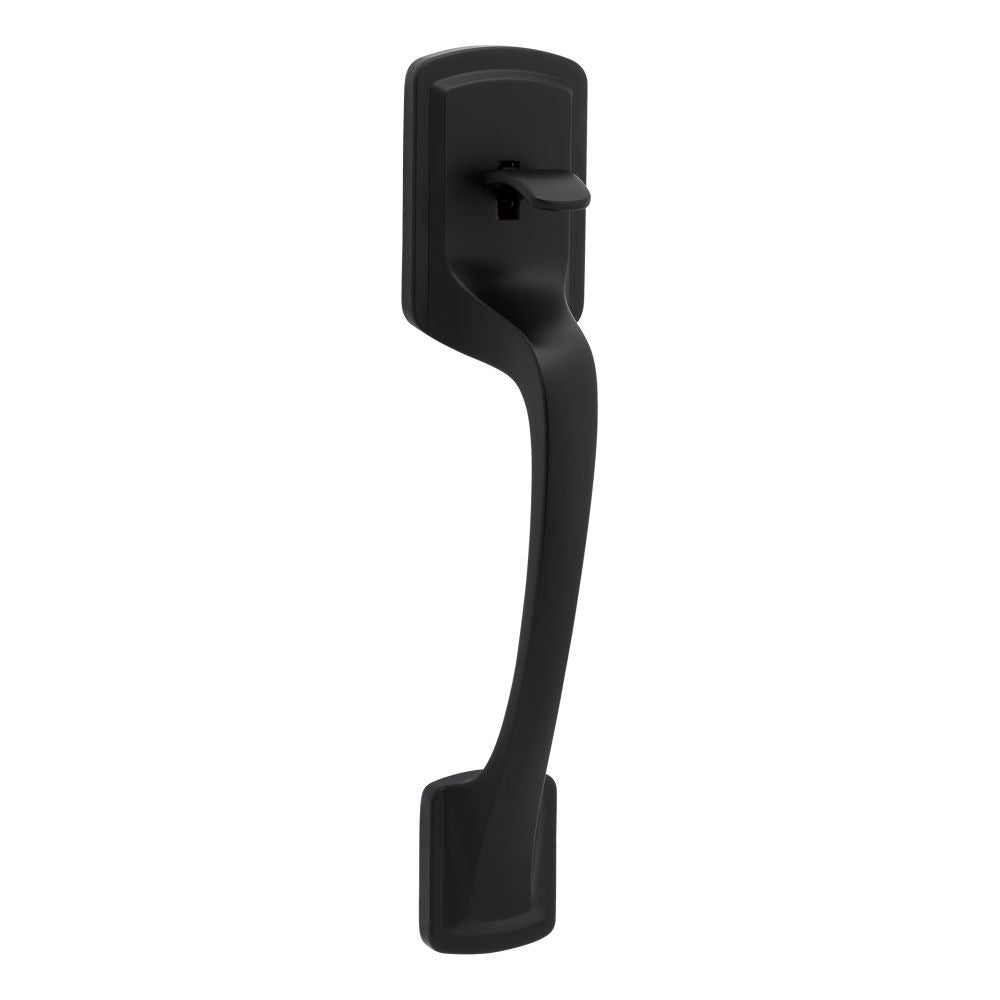 KWIKSET Kwikset 814PGH-514 Prague Door Handle Matte Black