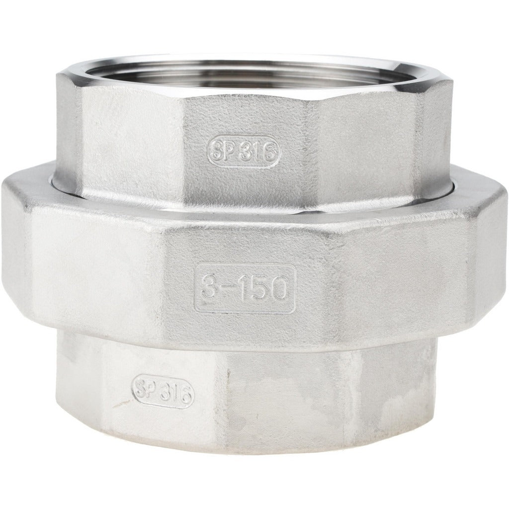 VALUE COLLECTION Value Collection 6CU-TFF3 Stainless Steel Union Npt