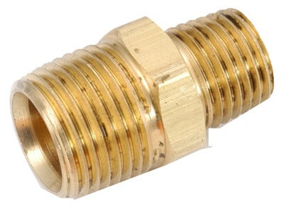 ANDERSON METALS Anderson Metals Corp 756123-0804 Brass Hex Reducing Nipple
