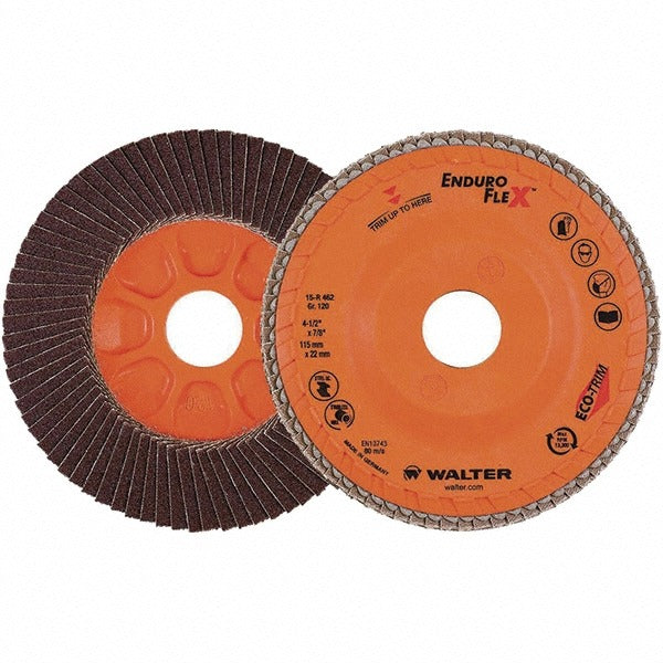 WALTER Walter Surface Technologies 15R462 Flap Disc 120 Grit
