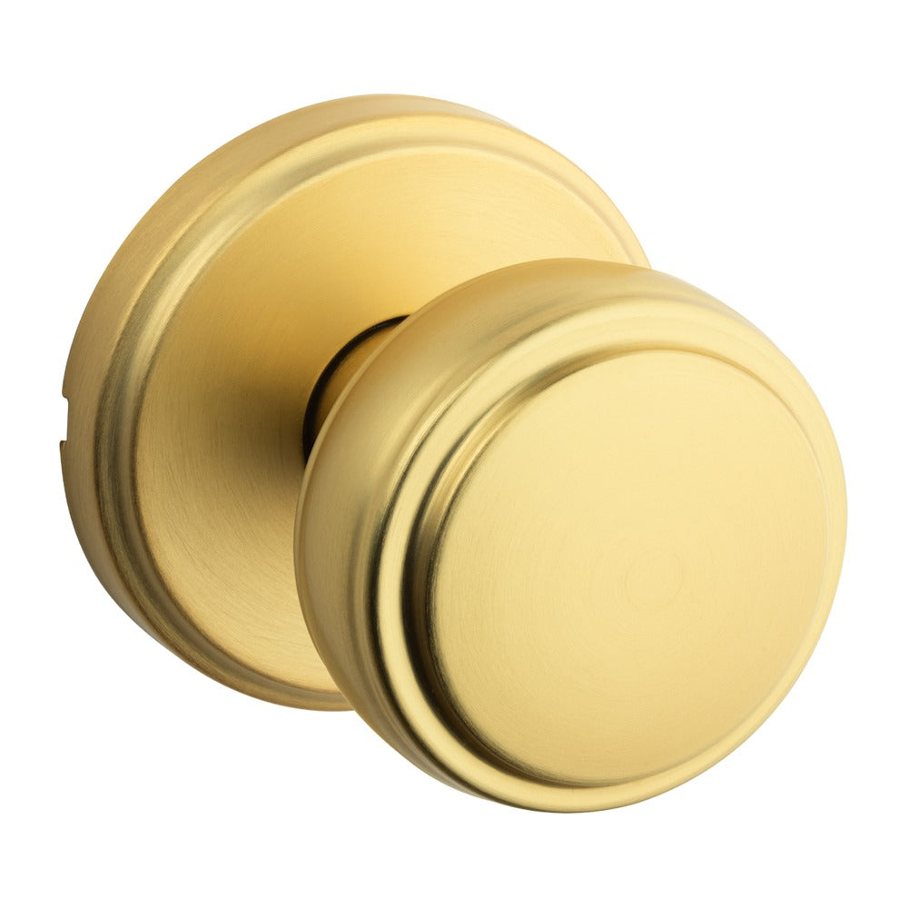 KWIKSET Kwikset 720SOK-4 Sora Passage Knob Satin Brass