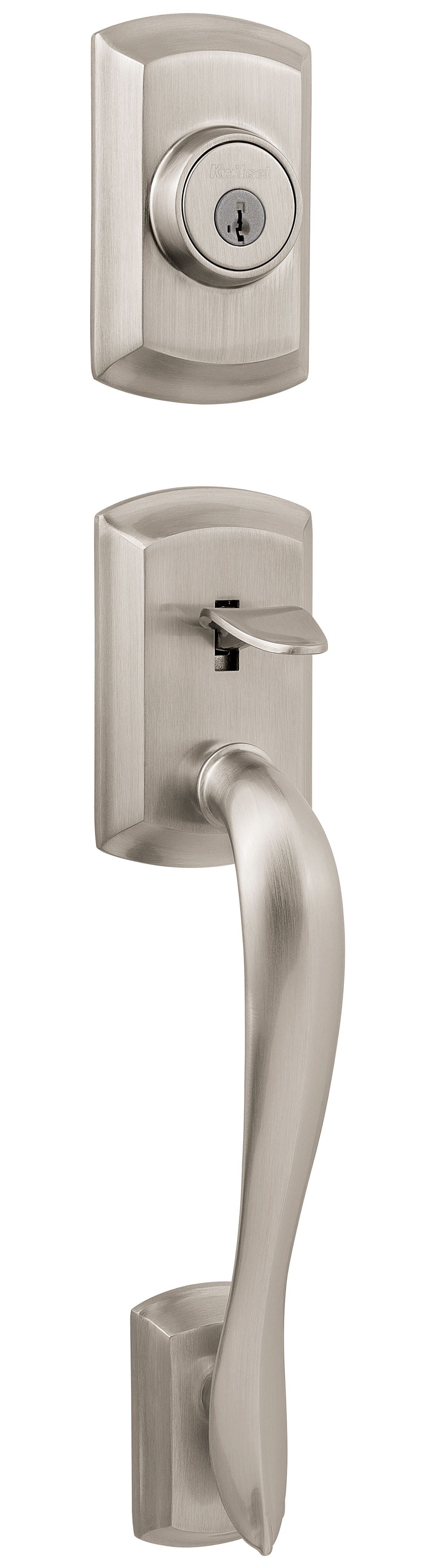 KWIKSET Kwikset 802AVHLIP-15 Avalon Dummy Exterior Handleset