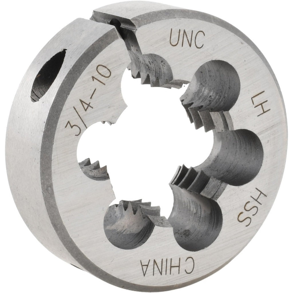VALUE COLLECTION Value Collection 314-4272 Round Die 3/4-10 Hss Left Hand
