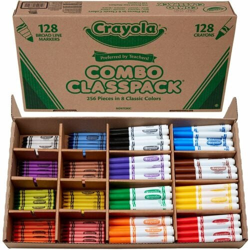 CRAYOLA Crayola CYO523349 Crayon Marker Set 256 Count