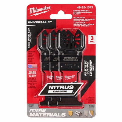 MILWAUKEE Milwaukee 49-25-1573 Nitrus Carbide Multi-tool Blade 3-pack