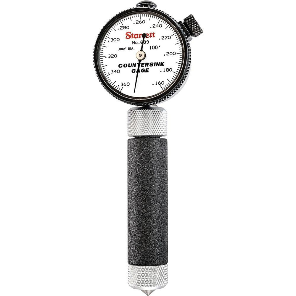 STARRETT Starrett 63707 Countersink Gage 100 Degree 0.16 to 0.36 in