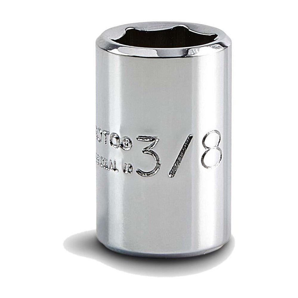 PROTO Proto J4712 Hand Socket 3/8 Inch 6-point Chrome