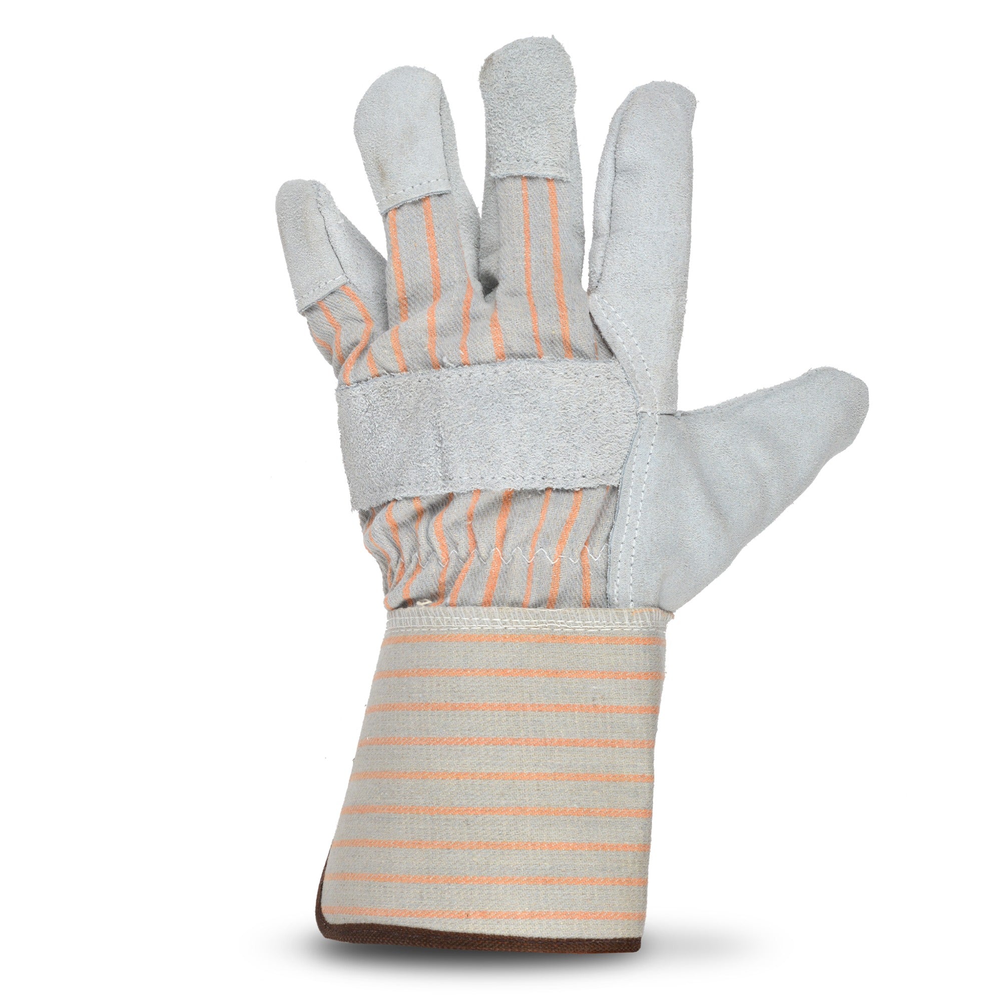 TRULINE Truline A174400 Industrial Leather Palm Gunn Work Gloves (Size L)