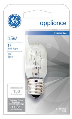 GE G E Lighting 35153 T7 Appliance Light Bulb 15W 120V