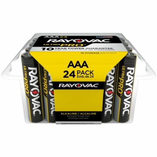 RAYOVAC Rayovac RAYALAAA24PPJ Ultra Pro Aaa Alkaline Battery 24 Pack