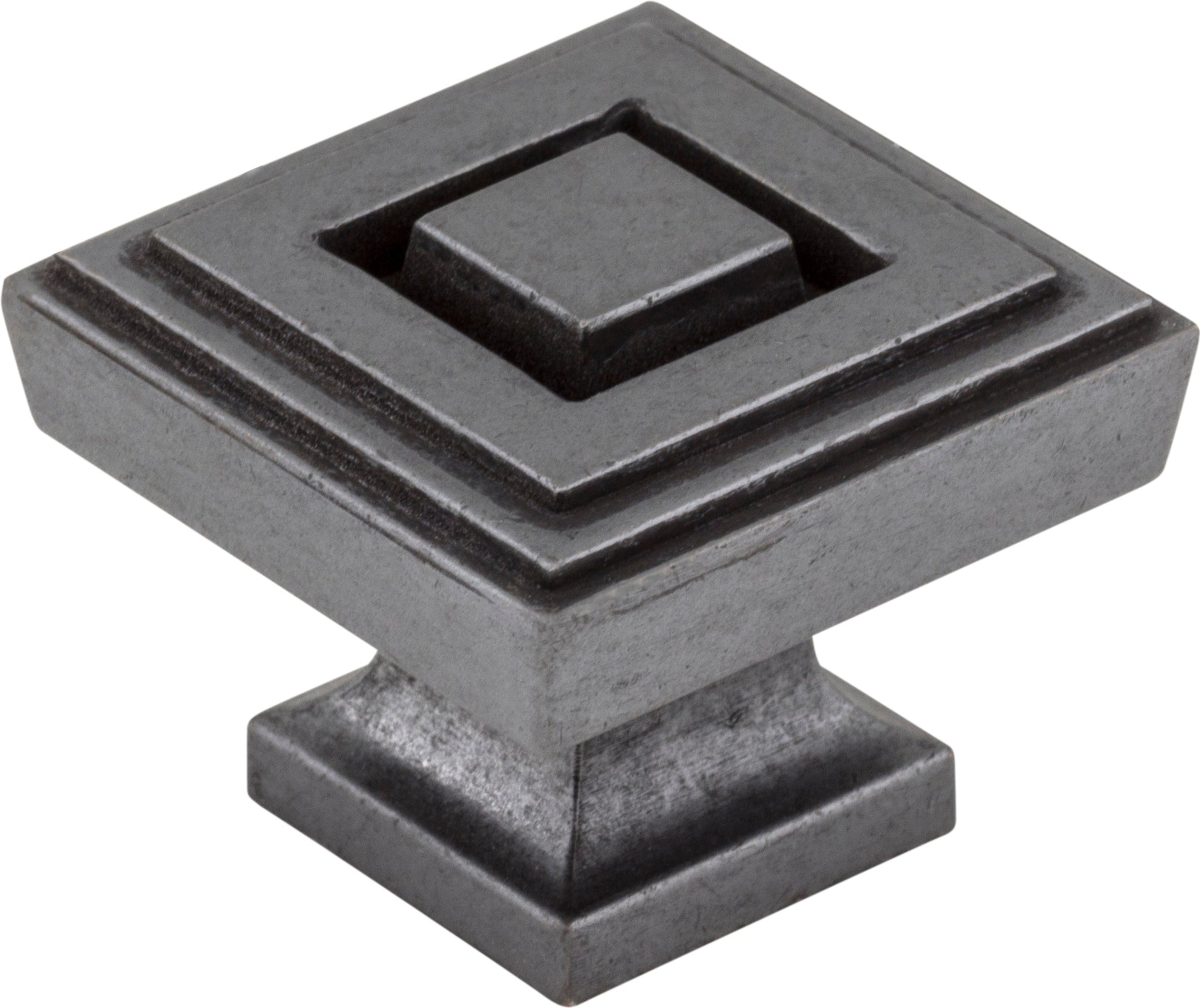 JEFFREY ALEXANDER Jeffrey Alexander 585L-DACM Square Cabinet Knob Gun Metal