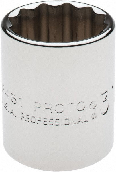 PROTO Proto J5431 Hand Socket 31/32 Inch 12-point 1/2 Drive