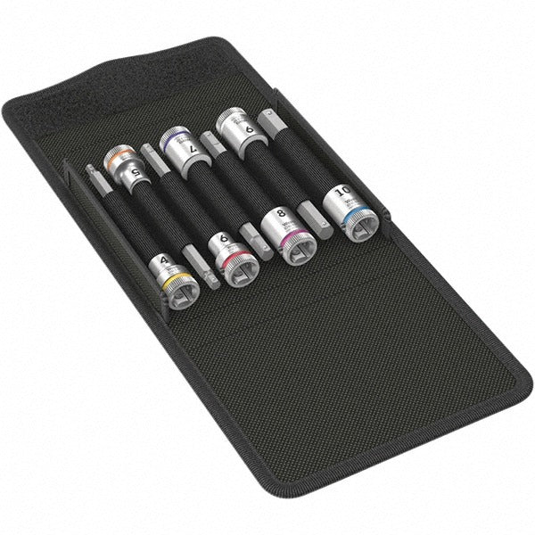 WERA Wera 05003180001 Hex Bit Socket Set 7 Pc 3/8 in Drive