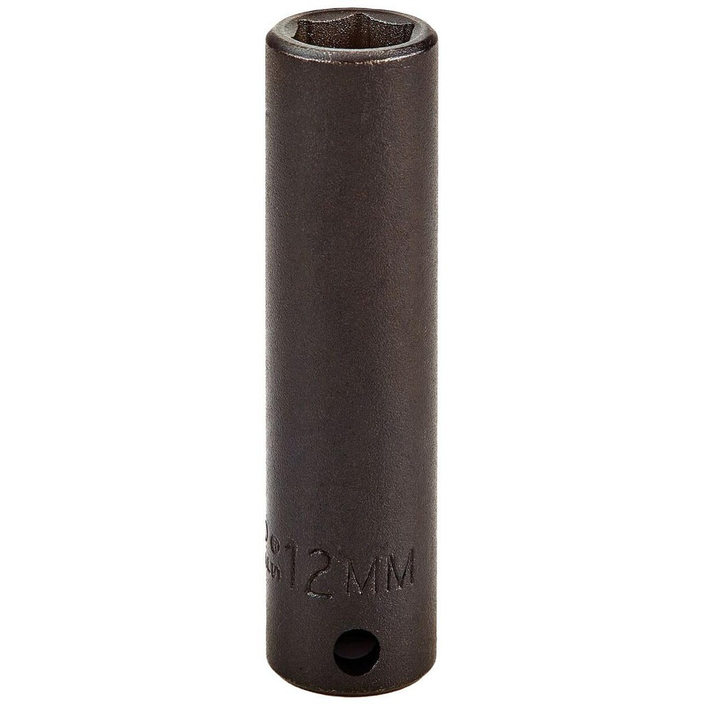 PROTO Proto J7012M Impact Socket 3/8 in Drive 12mm 6-pt