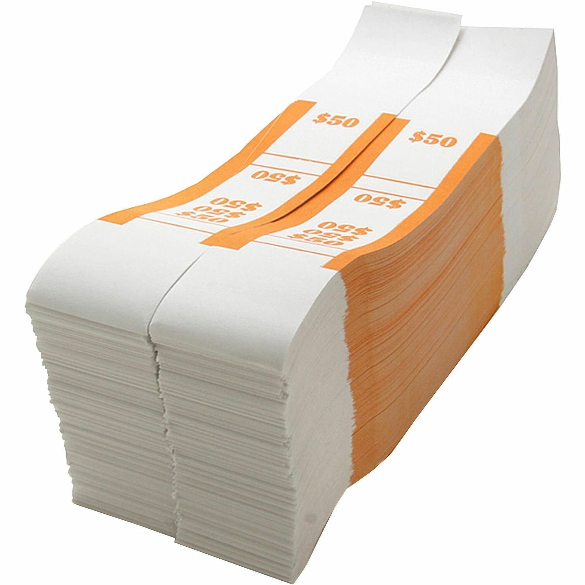 SPARCO Sparco SPRBS50WK Kraft ABA Bill Straps 1000 Pack