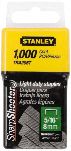 STANLEY Stanley TRA205T Light-duty Galvanized Steel Staples 1000-pack