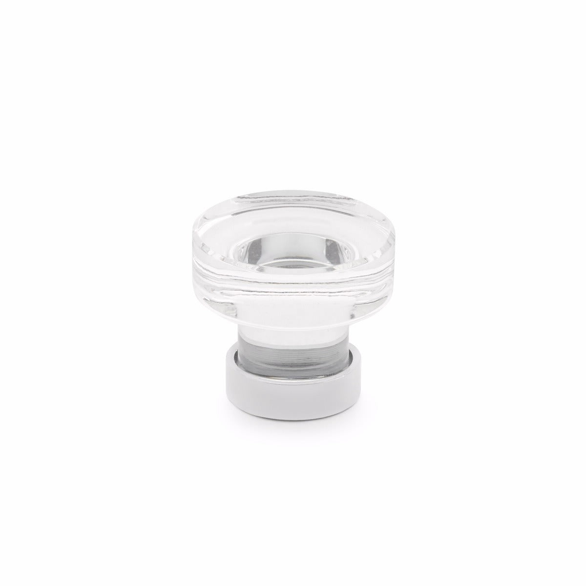 EMTEK Emtek 86569US26 Grayson Glass Cabinet Knob Polished Chrome