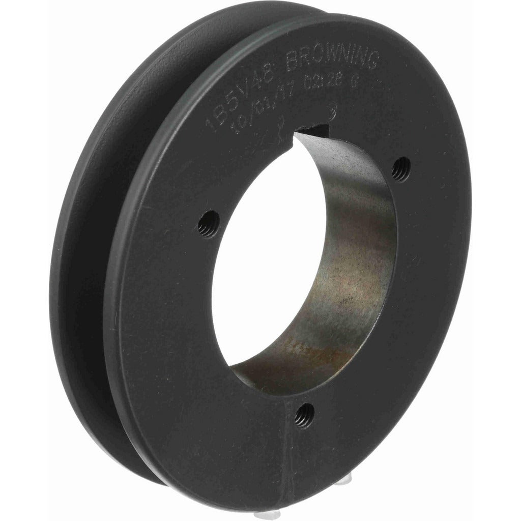 BROWNING Browning 3693611 Qd Bushed V Belt Sheave 1 Groove 5.08 in