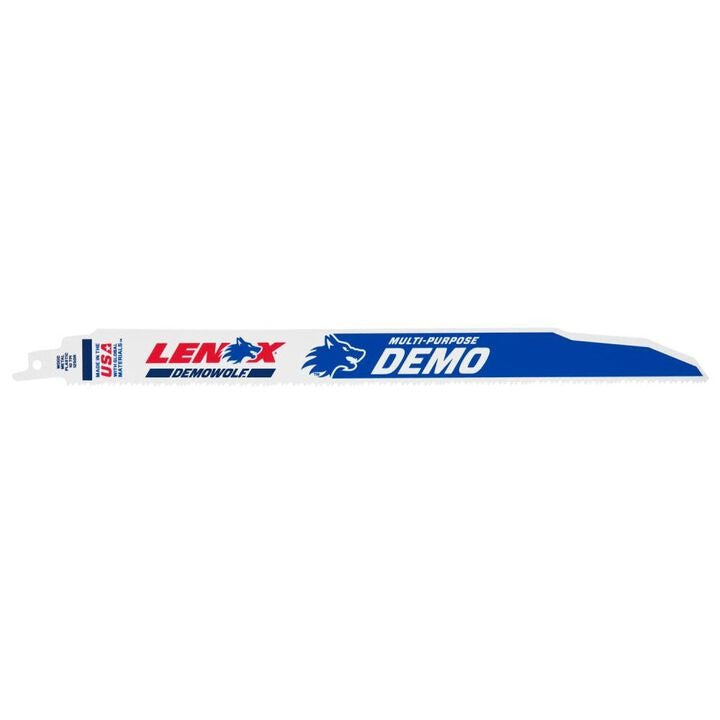 LENOX Lenox lxar1250r 12in 10 Tpi Bi-metal Recip Saw Blade 5pk