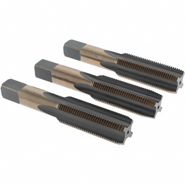 IMPORT-GENERIC Import BDNA-20695 Tap Set 7/8-14 Unf Hss Gold Oxide 3 Pc