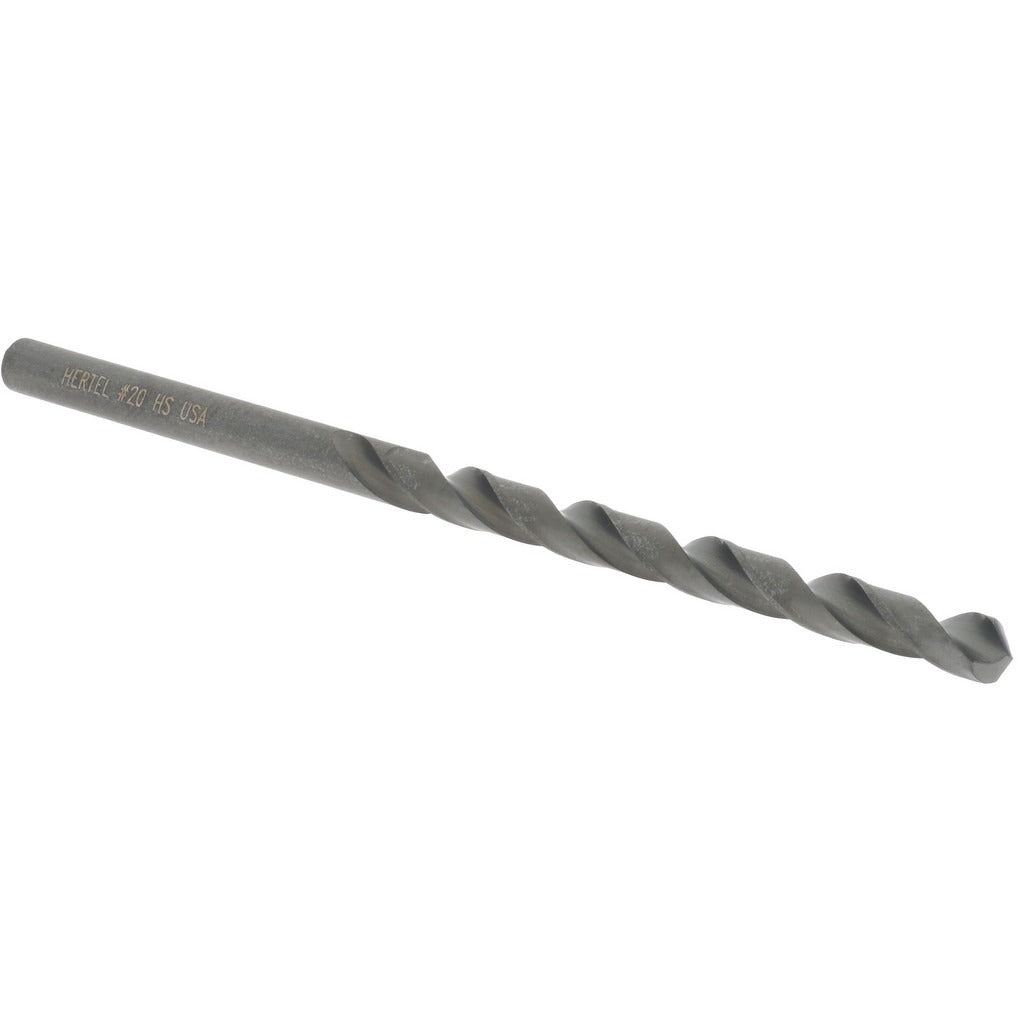 HERTEL Hertel 71206379 Jobber Drill Bit Wire Size 20 Hss