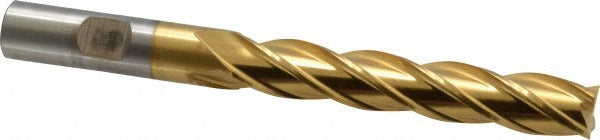 CLEVELAND CONTROLS Cleveland C33448 Square End Mill 1/2 in 4 Flute Hss Tin
