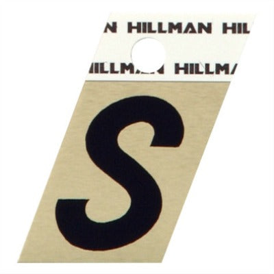 HILLMAN Hillman Fasteners 840530 Reflective Adhesive Letter S 6 Pack
