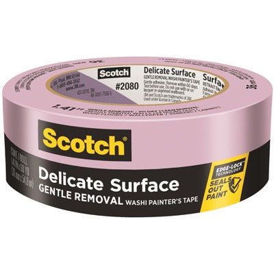3M 3M 2080-36NC Scotchblue Painters Tape 1.41in X 60yd Purple