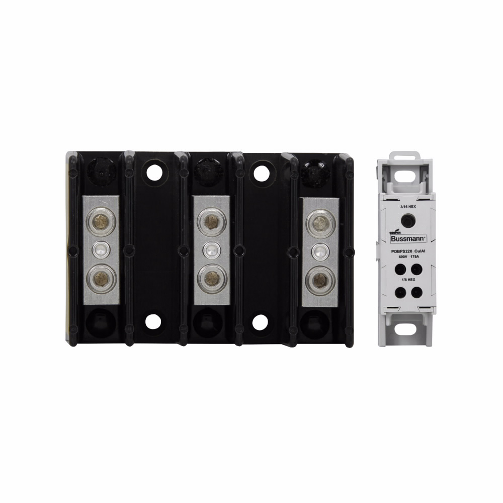 Eaton 16021-3 Bussmann Series Power Terminal Block N16240