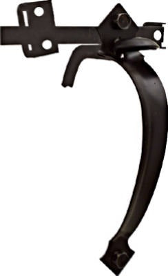 NATIONAL HARDWARE National Mfg N101-451 Black In-swinging Thumb Latch