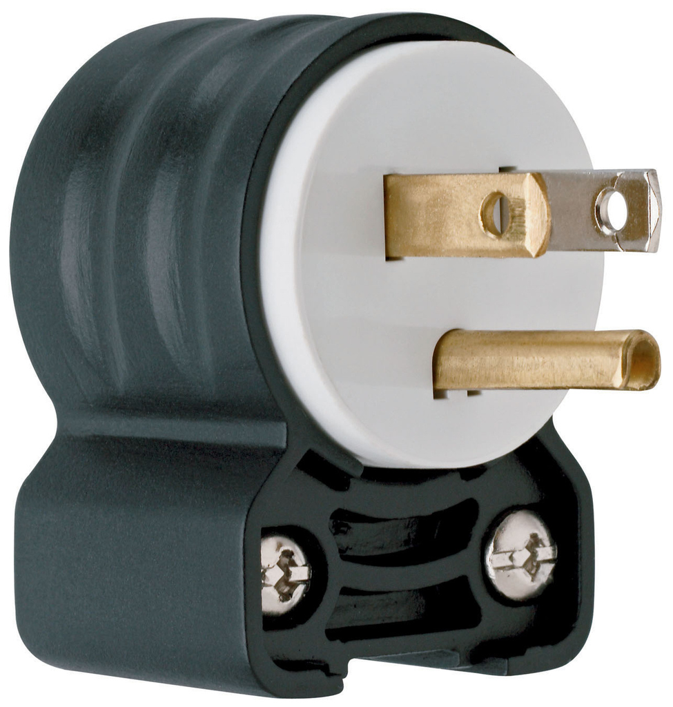 Pass & Seymour PS5266SSAN PLUG BL STR OUT PWR 125VAC 15A 2 3