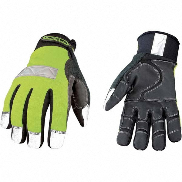 YOUNGSTOWN Youngstown 08-3710-10-S Work Gloves Small Hi-vis Cold