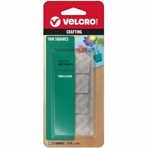 VELCRO Velcro Industries VEK91330 Hook-and-loop Squares 7/8 in 12pk